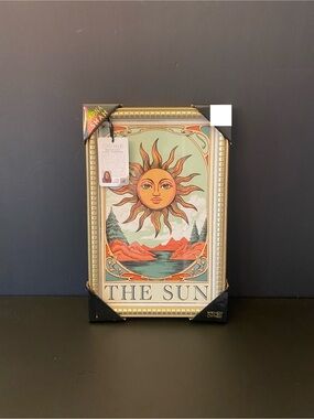 Sapna Shah The Sun Framed Wall Art - 18x12